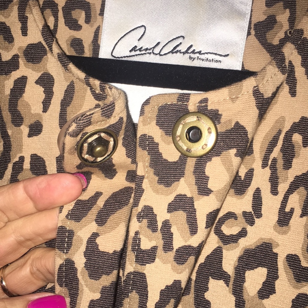 Cheetah / Leopard Jacket duster - Picture 4 of 5